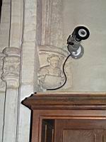 Chatillon-sur-Chalaronne, Eglise, Chapelle des corporations du bois, Culot, Compagnon (3)